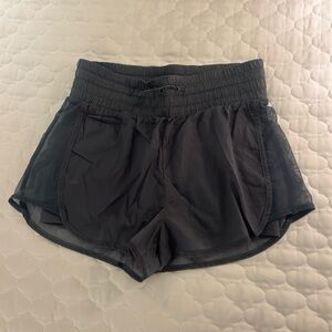 Women's Grey Drawstring Shorts
